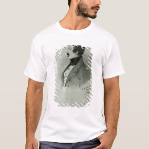 Camiseta Retrato de Napoleon III como um homem novo, 1839