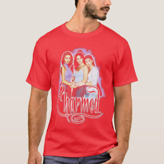 Camiseta Retrato de Névoa Roxa Encantado Bruxa Retro Y2K Pr