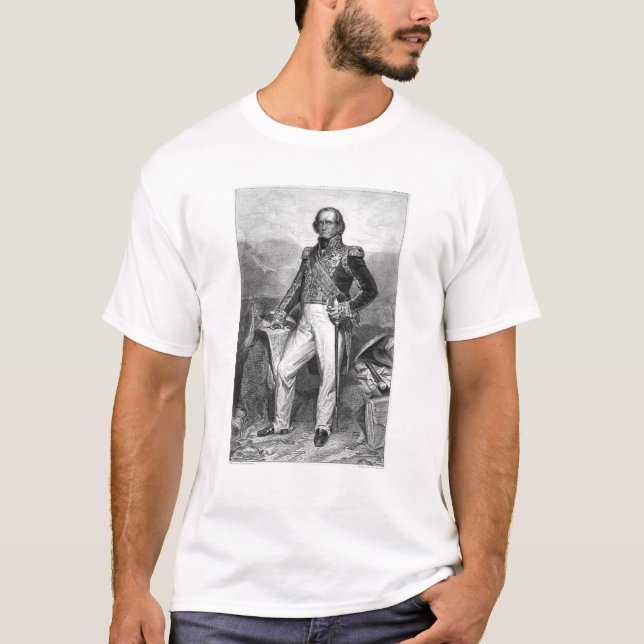 Camiseta Retrato de Nicolas Jean-de-Dieu (Frente)