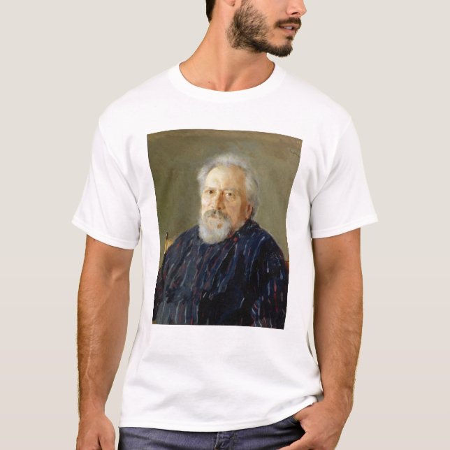 Camiseta Retrato de Nikolay Leskov (Frente)