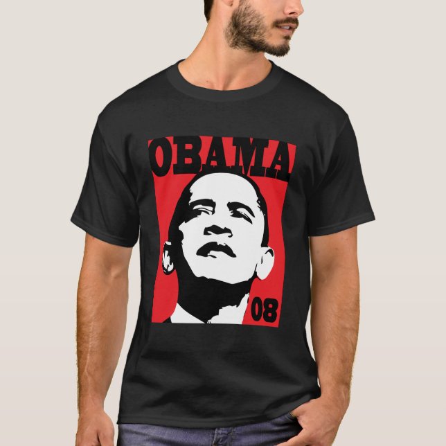 Camiseta Retrato de Obama (Frente)