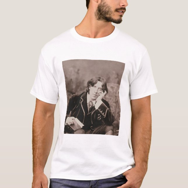 Camiseta Retrato de Oscar Wilde (1854-1900), 1882 (pho de (Frente)