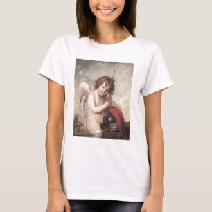 Camiseta Retrato de Oswald mestre Fawcett como o Cupido