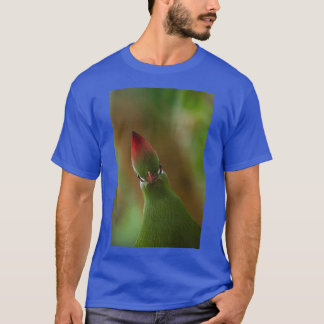 Camiseta Retrato de pássaro Turaco