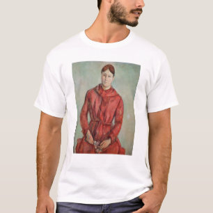 Camiseta Retrato de Paul Cezanne   da senhora Cezanne