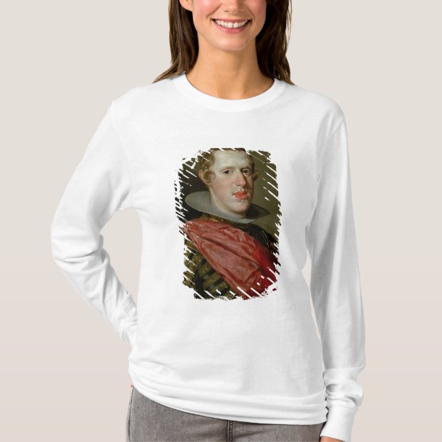 Camiseta Retrato de Philip IV na armadura, 1628 (Frente)