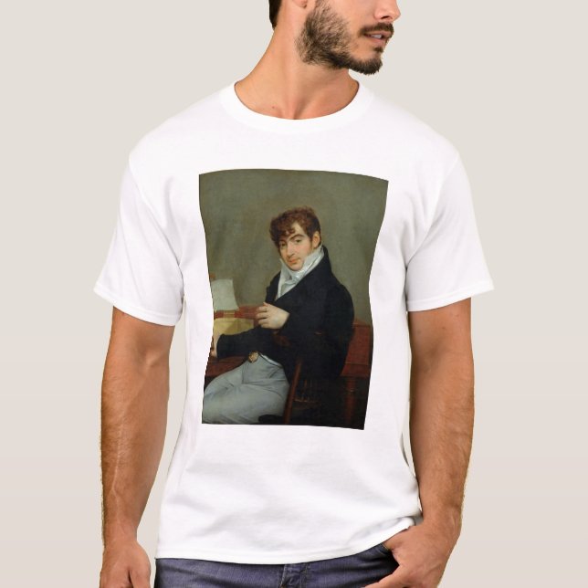 Camiseta Retrato de Pierre Zimmermann 1808 (Frente)