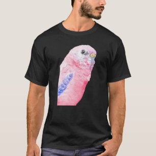 Camiseta Retrato de Pintura por Aquarela de Bourke