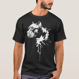 Camiseta Retrato de Pitbull Pitty Pitties American Bulldog