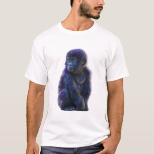 Camiseta Retrato de Primata Deep Purple