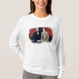 Camiseta Retrato de recém-casados