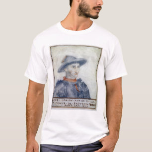 Camiseta Retrato de Rene mim duque de Anjou