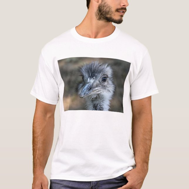 Camiseta Retrato de Rhea do americano (Frente)
