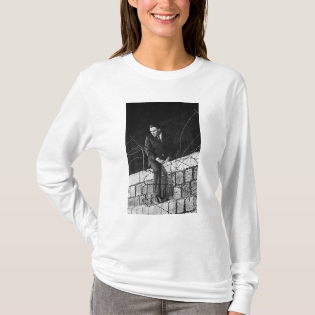 Camiseta Retrato de Richard Burton (Frente)