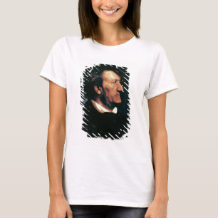 Camiseta Retrato de Richard Wagner (1813-83) (óleo no canv