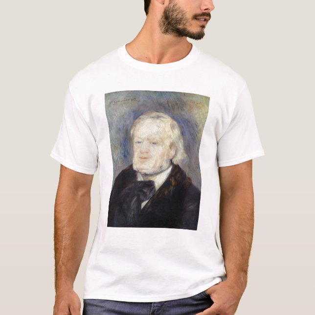 Camiseta Retrato de Richard Wagner 1882 (Frente)