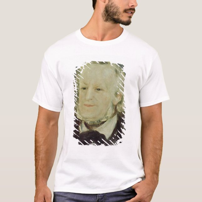 Camiseta Retrato de Richard Wagner, 1893 (Frente)