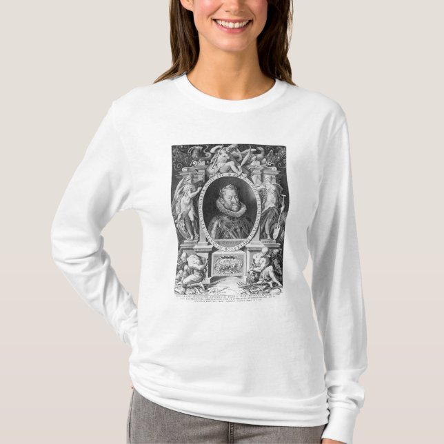 Camiseta Retrato de Rudolph II (Frente)