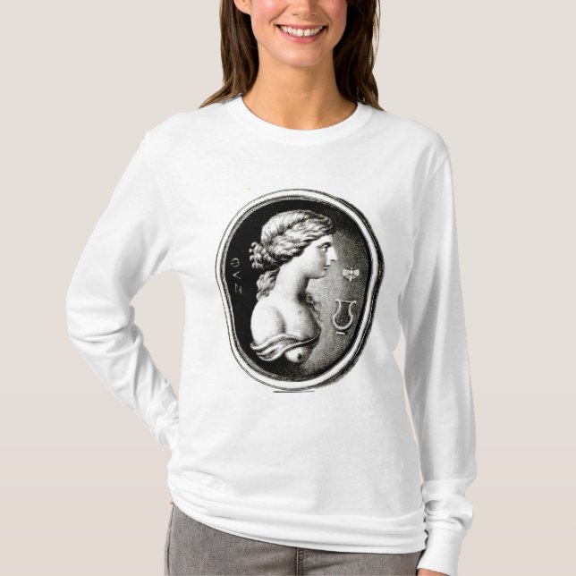 Camiseta Retrato de Sappho (Frente)