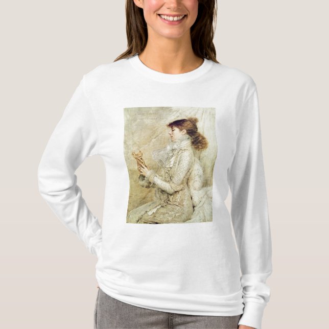 Camiseta Retrato de Sarah Bernhardt (Frente)