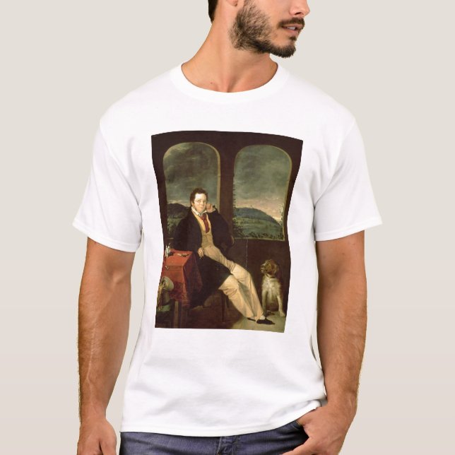 Camiseta Retrato de Schubert (Frente)
