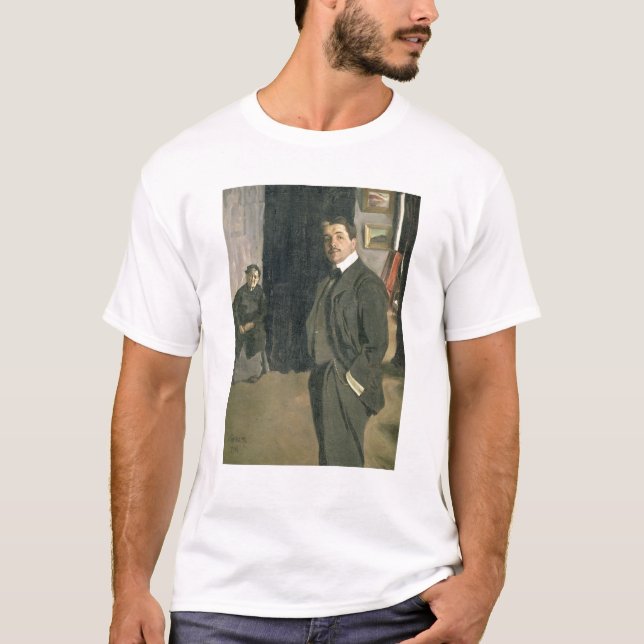 Camiseta Retrato de Sergei Pavlovich Diaghilev (Frente)