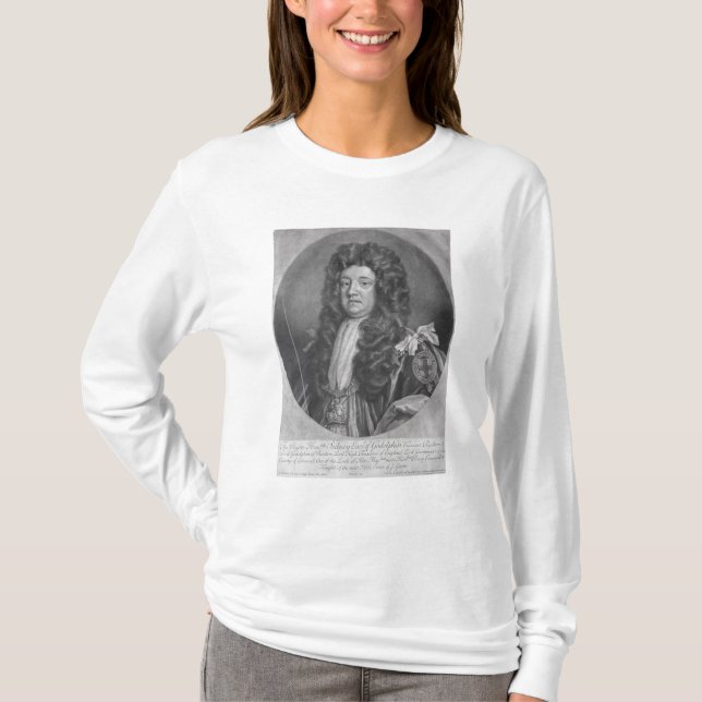 Camiseta Retrato de Sidney Godolphin (Frente)