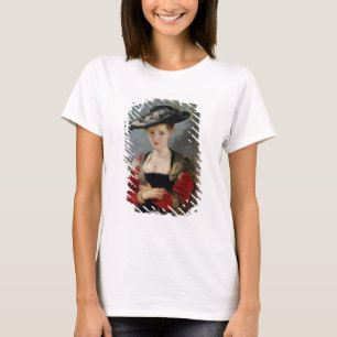 Camiseta Retrato de Susanna Lunden (Le Chapeau de Pail)