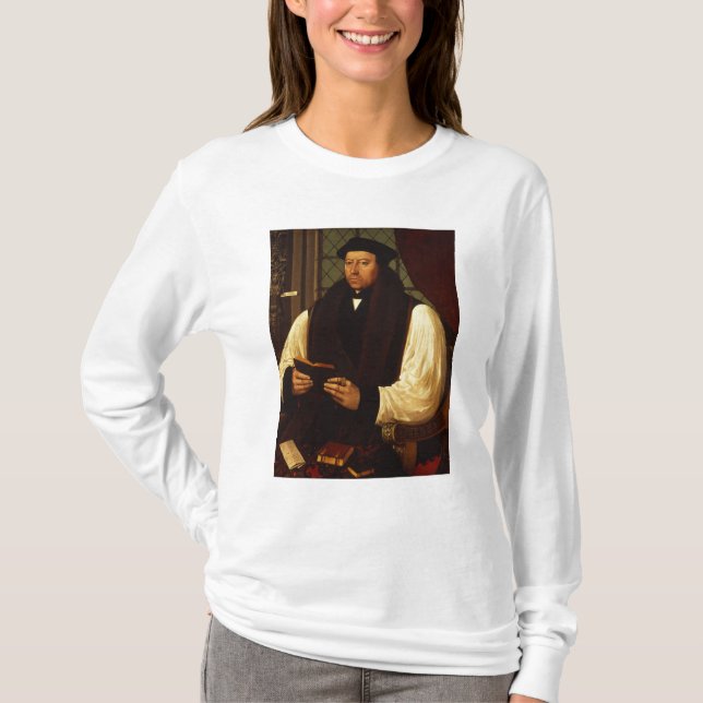Camiseta Retrato de Thomas Cranmer 1546 (Frente)