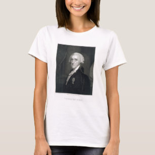 Camiseta Retrato de Thomas McKean, gravado por Thomas B.W
