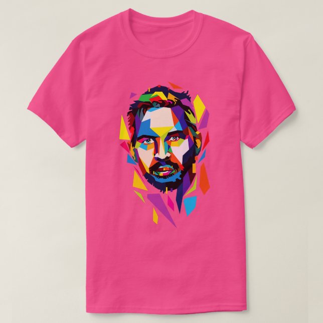 Camiseta Retrato de Tom Hardy wpap (Frente do Design)