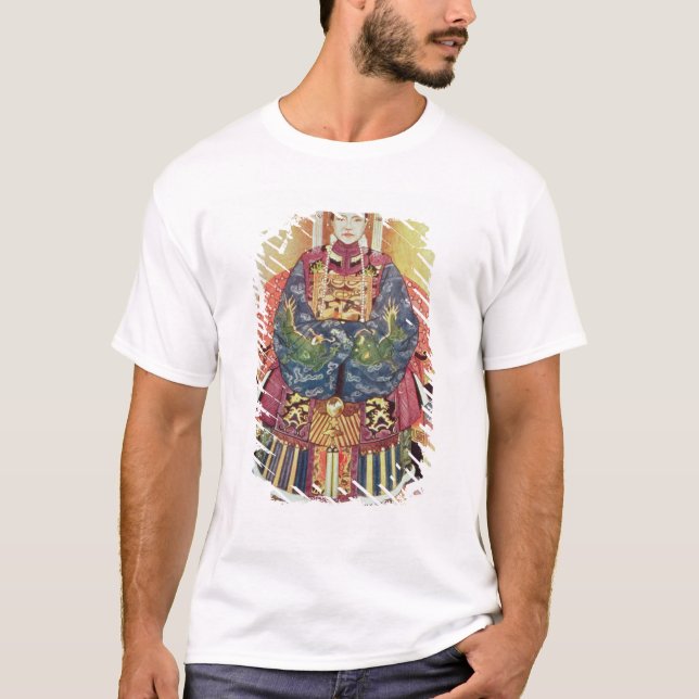 Camiseta Retrato de Tzu seu, Dowager de imperatriz (Frente)