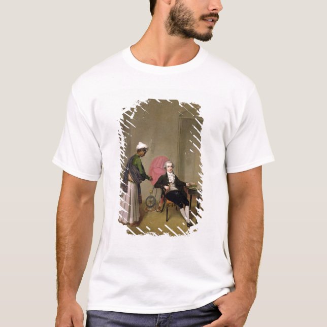 Camiseta Retrato de um cavalheiro, possivelmente William (Frente)