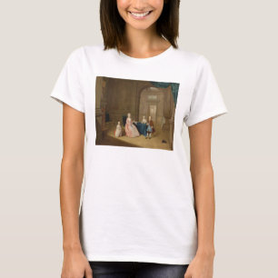Camiseta Retrato de um grupo das crianças, c.1743 (óleo n