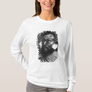 Camiseta Retrato de um homem de Nova Zelândia