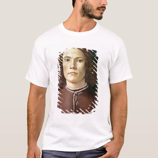 Camiseta Retrato de um homem novo, c.1480-85 (Frente)