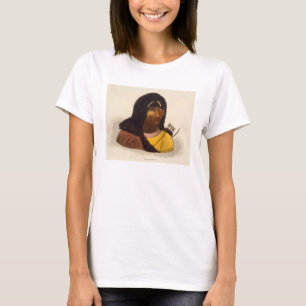 Camiseta Retrato de um indiano de pedra, 'da narrativa de