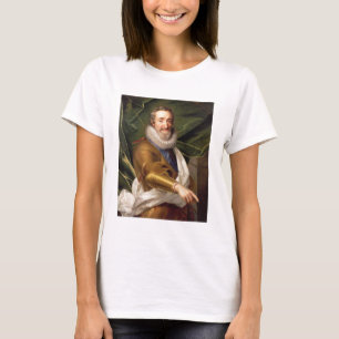 Camiseta Retrato de um nobre na armadura