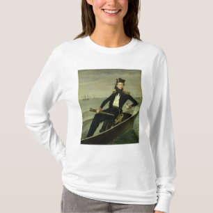 Camiseta Retrato de um oficial naval dinamarquês novo, 184