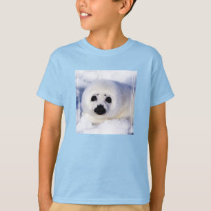 Camiseta Retrato de um Pup de Cola Harp
