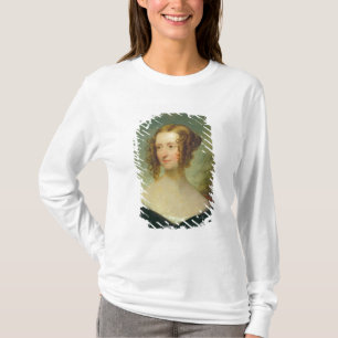 Camiseta Retrato de uma jovem mulher