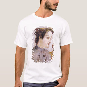 Camiseta Retrato de uma jovem mulher, 1886 de Paul Gauguin