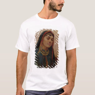 Camiseta Retrato de uma menina do Oriente Médio, c.1859