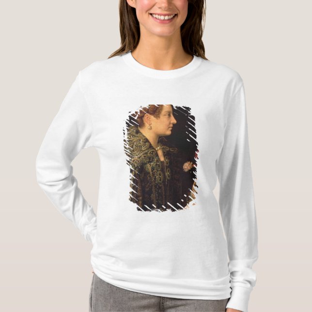 Camiseta Retrato de uma mulher (Frente)