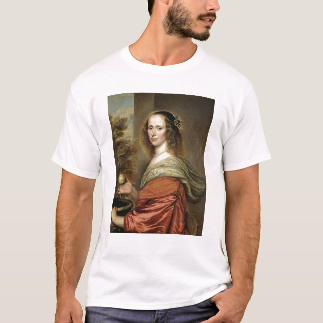 Camiseta Retrato de uma mulher 2 (Frente)