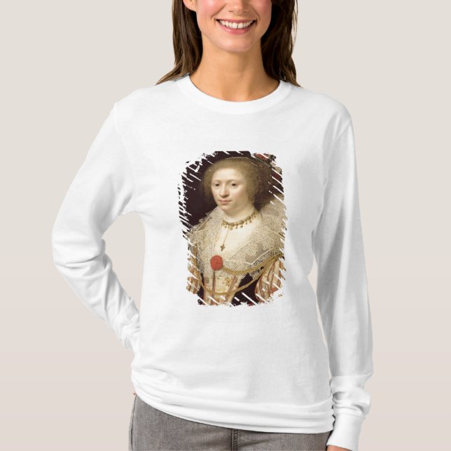 Camiseta Retrato de uma mulher 2 (Frente)