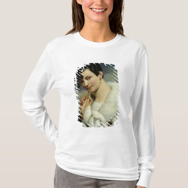 Camiseta Retrato de uma mulher 3 (Frente)