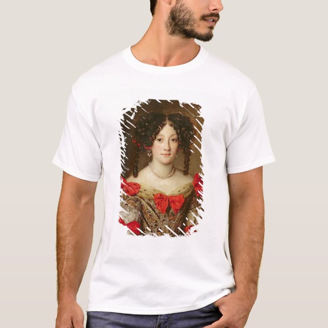 Camiseta Retrato de uma mulher 3 (Frente)