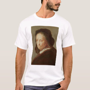 Camiseta Retrato de uma mulher adulta, c.1600-1700