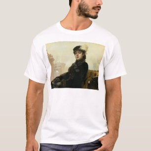 Camiseta Retrato de uma mulher desconhecida, 1883